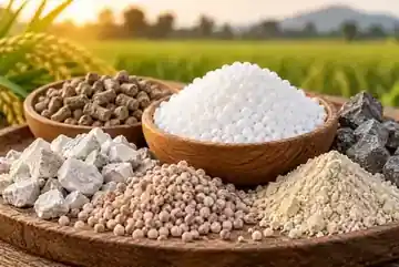 Selected fertilizer raw materials